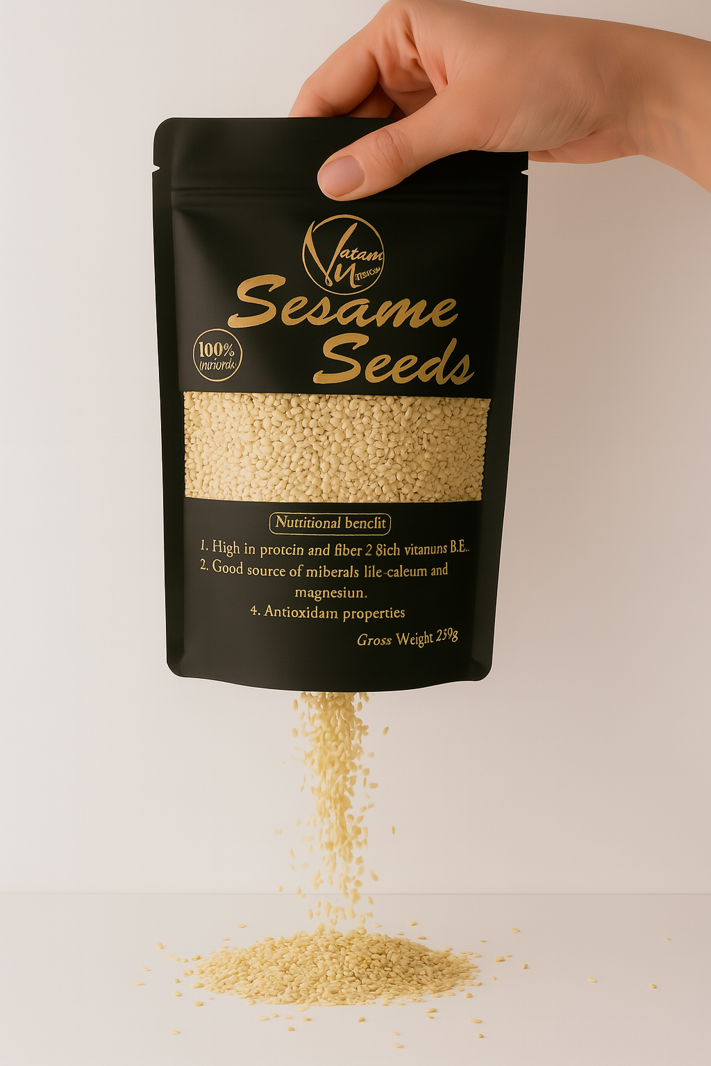 Pure Sesame Seeds – Nutrient-Rich Superfood for Cooking, Baking & Wellness - Image 5